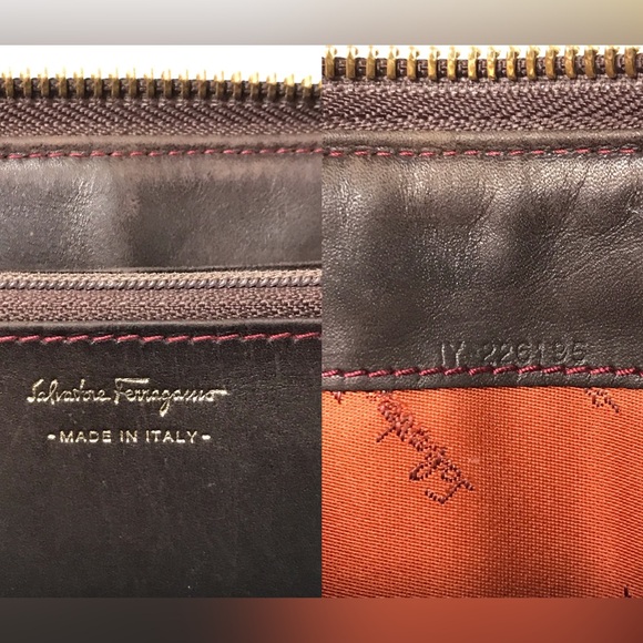 Salvatore Ferragamo Animal Print Vintage Zip Around Wallet 😍🔥 - Picture 7 of 17